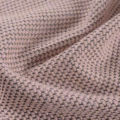 Beige Geometric Chunky Knit, Polyester