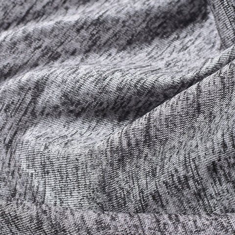Grey Marl Jersey Knit, Polyester, 250 gsm, 155 cm