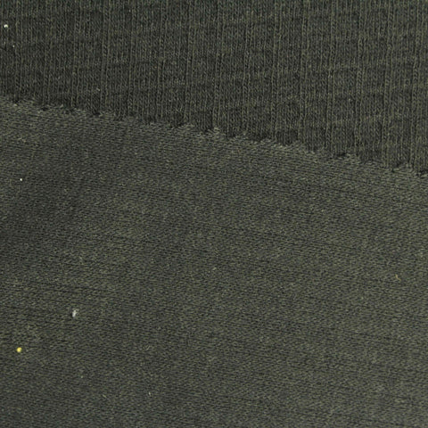 Dark Green Heather Jacquard, Cotton-Poly