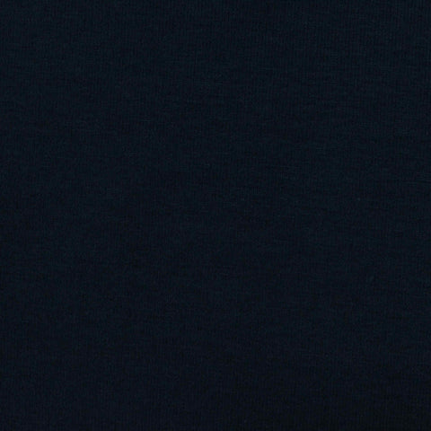 Dark Navy Brushed Rib Knit