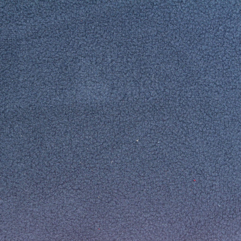 100% Polyester Fleece Fabric, 345 gsm, 154 cm — Navy