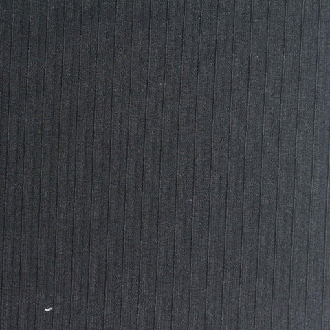 Polyester Viscose Stretch Rib Knit Fabric, 322 gsm, 138 cm — Grey