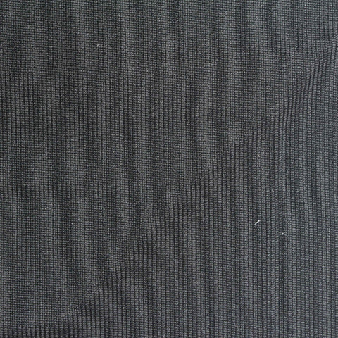 Black Rib Knit, Polyester