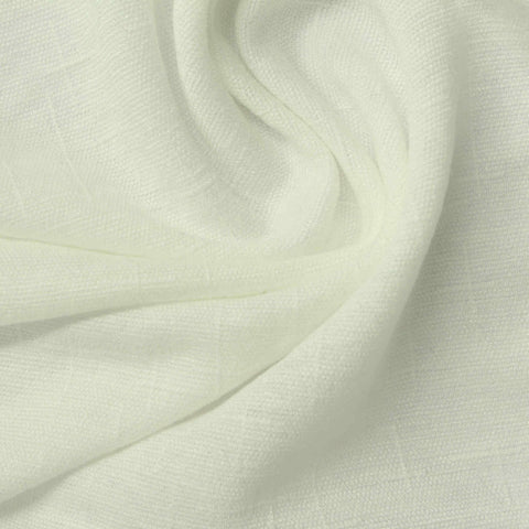 White Tone-on-Tone Grid Jacquard, Nylon-Viscose