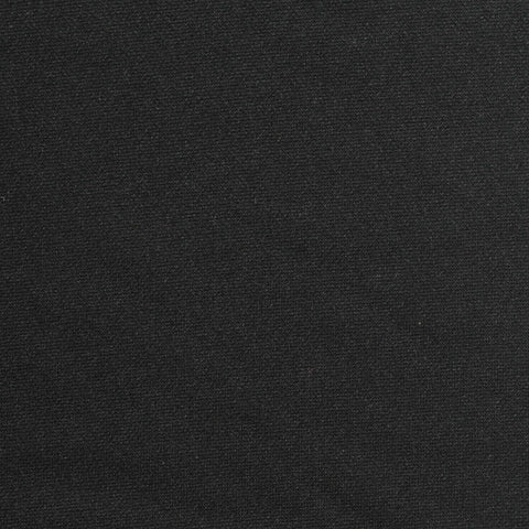 100% Polyester Interlock Knit Fabric, 290 gsm, 165 cm — Black