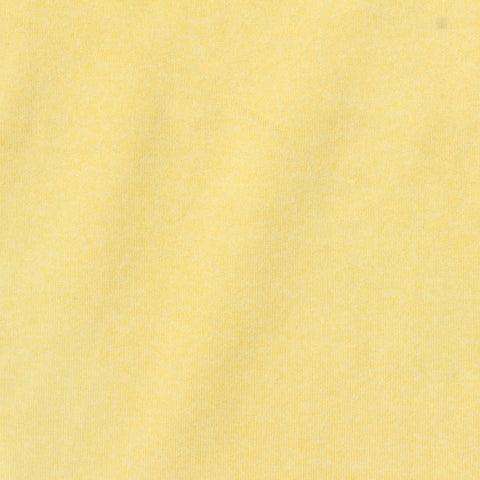 Heather Brushed Polyester Stretch Knit Fabric, 140 gsm, 160 cm — Yellow