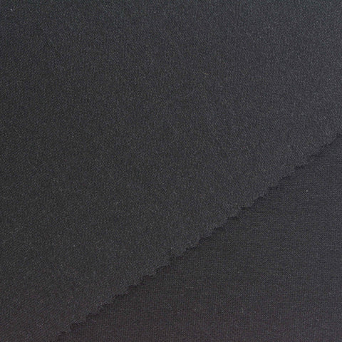 Black Scuba Knit, Poly-Viscose