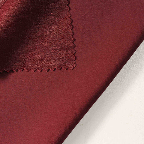 100% Cotton Satin Fabric, 110 gsm, 150 cm — Red