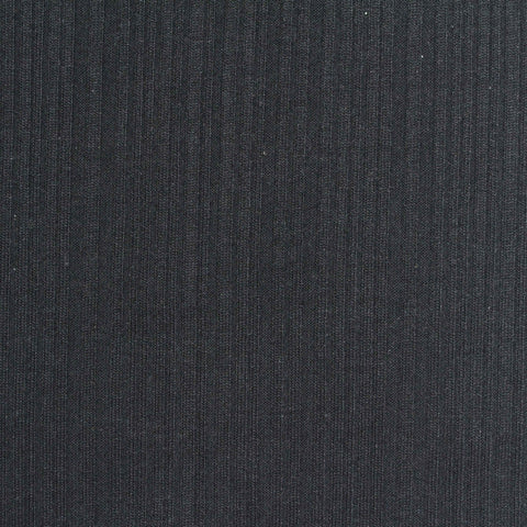 Black Rib Knit, Poly-Viscose