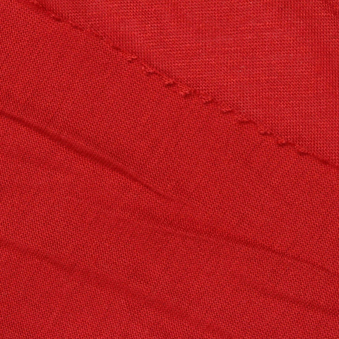 100% Viscose Jersey Knit Fabric, 132 gsm, 160 cm — Red