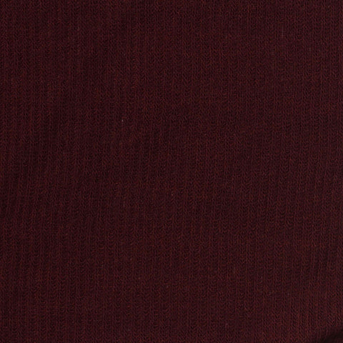 Polyester Viscose Stretch Rib Knit Fabric, 140 gsm, 170 cm — Red
