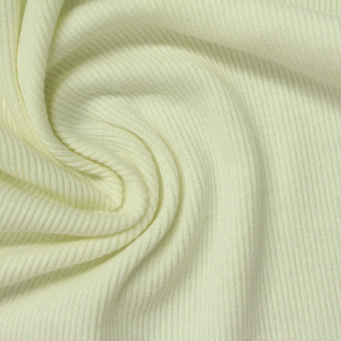 Light Sage Rib Knit, Poly-Cotton