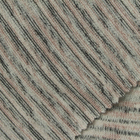 Off-White Heathered-Marl Chunky Knit, Viscose-Poly