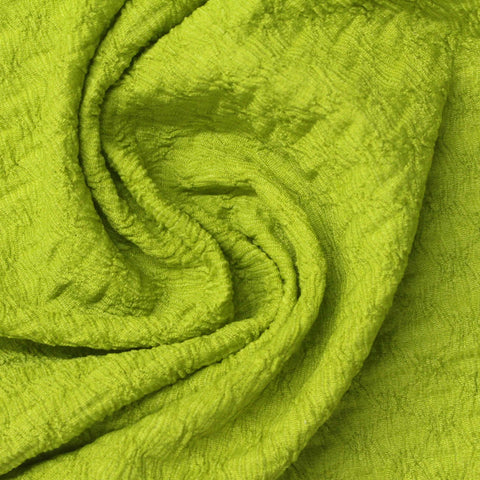 Green Textured Jacquard, Polyester