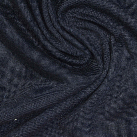 Dark Grey Marl Jersey Knit, Poly-Cotton, 270 gsm