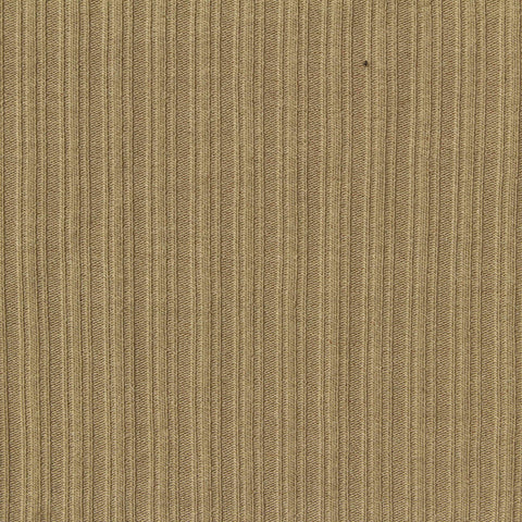 Rib Knit Fabric, 215 gsm, 139 cm — Khaki