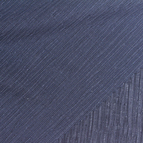 Tencel Lyocell Polyester Crepe Fabric, 130 gsm, 150 cm — Navy