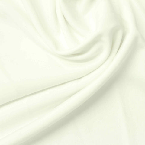 Sateen Fabric, 240 gsm, 160 cm — White