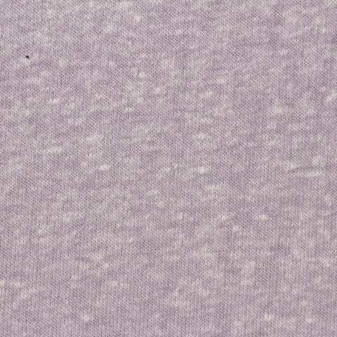 Light Purple Marl French Terry, Poly-Cotton