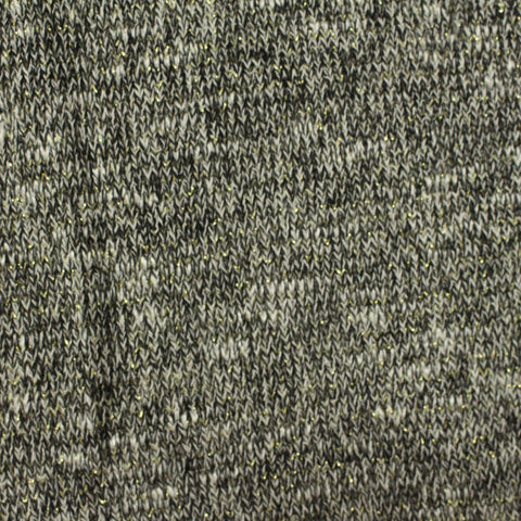 Grey Marl Chunky Knit, Viscose-Poly, 210 gsm