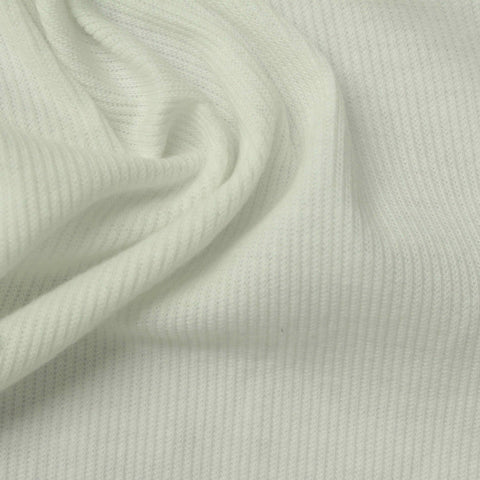 Off-White Rib Knit, Polyester