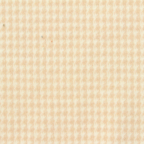 Beige Houndstooth Jacquard, Viscose-Poly
