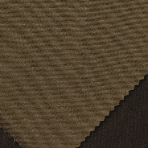 Dark Brown Linen-Look, Polyester