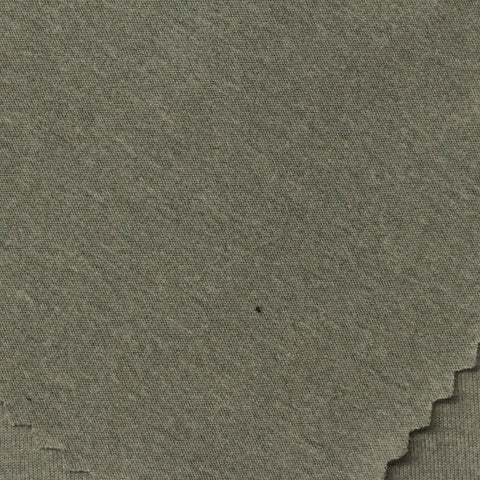 Heathered Grey-Green Marl Milk Silk Knit, Polyester