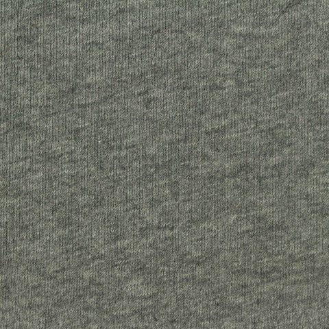 Heather Grey Marl French Terry, Cotton, 344 gsm