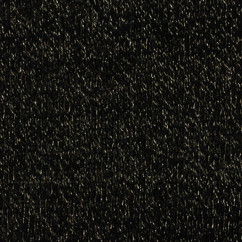 Black Marl Chunky Knit, Polyester, 205 gsm