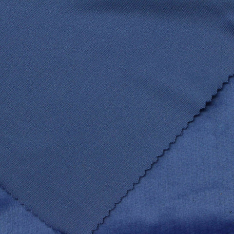 100% Polyester Knit Fabric, 228 gsm, 183 cm — Blue