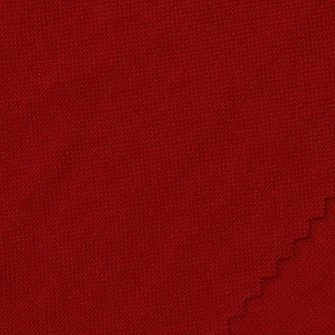 Polyester Nylon Interlock Knit Fabric, 165 gsm — Red