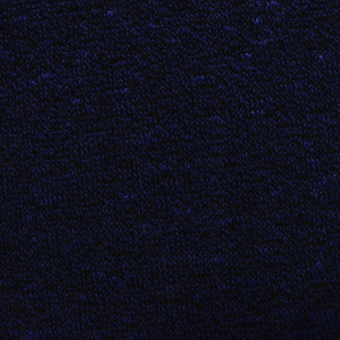 Dark Blue Marl Jersey Knit, Viscose-Poly, 278 gsm
