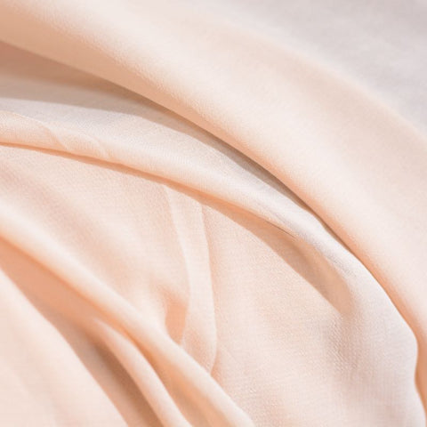 100% Polyester Chiffon Fabric, 90 gsm, 147 cm — Red