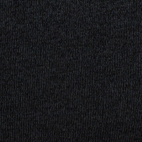 Navy Marl Rib Knit, Polyester, 281 gsm