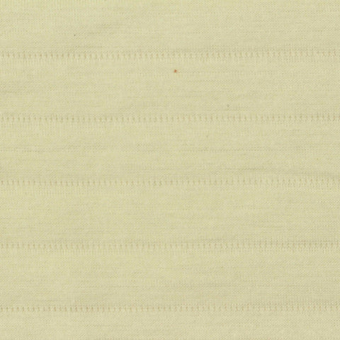 Light Yellow Horizontal-Stripe Jacquard, Poly-Cotton