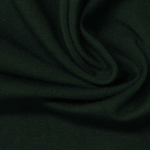Viscose Nylon Stretch Ponte Knit Fabric, 310 gsm, 159 cm — Green
