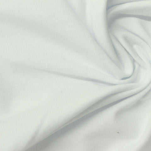 Off-White Jersey Knit, Cotton