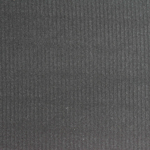 Polyester Stretch Rib Knit Fabric, 315 gsm, 174 cm — Grey