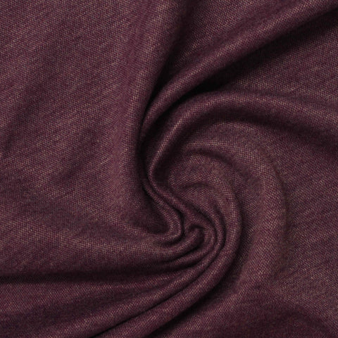 Polyester Viscose Ponte Knit Fabric, 170 gsm, 160 cm — Purple