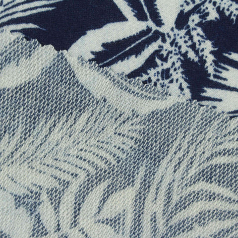 White Palm French Terry, Polyester