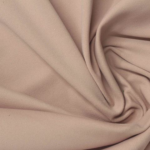 Dusty Pink Interlock Knit, Nylon-Spandex