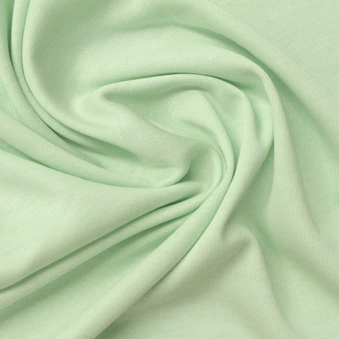 Cotton Tencel Lyocell Interlock Knit Fabric, 180 gsm, 160 cm — Green