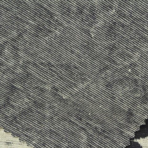 Jacquard Viscose Nylon Stretch Knit Fabric, 300 gsm, 150 cm — Beige