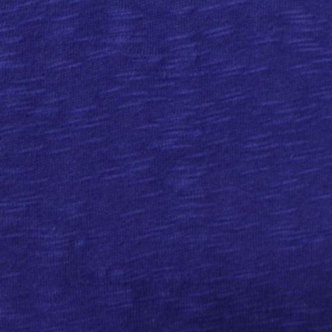 Blue Heather Chunky Knit, Poly-Cotton
