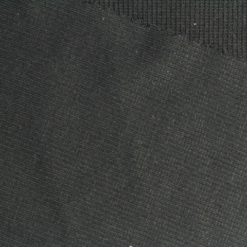 Black Rib Knit, Poly-Viscose