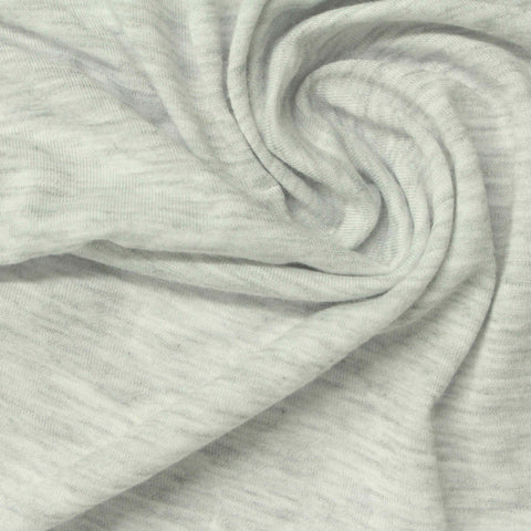 Light Grey Marl Knit, Poly-Tencel Lyocell