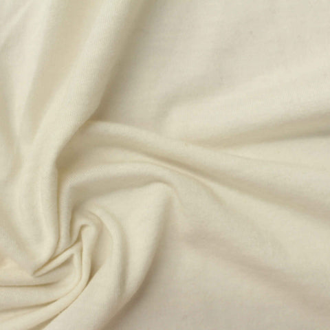 Polyester Cotton Jersey Knit Fabric, 95 gsm, 160 cm — Beige