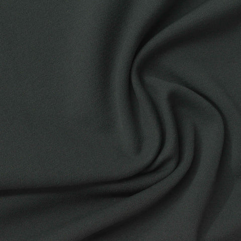 Dark Charcoal Interlock Knit, Poly-Spandex