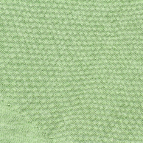 Light Green Marl Jersey Knit, Cotton-Poly, 220 gsm